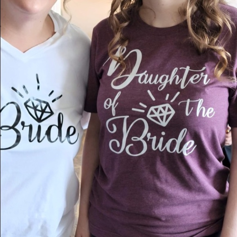 Daughter of the bride shirt